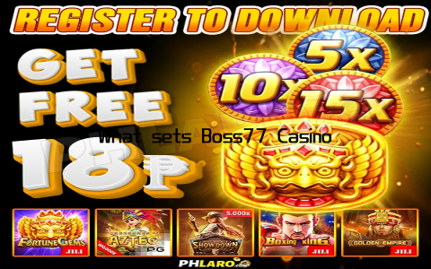 What sets Boss77 Casino apart is its commitment to delivering a seamless and immersive experience